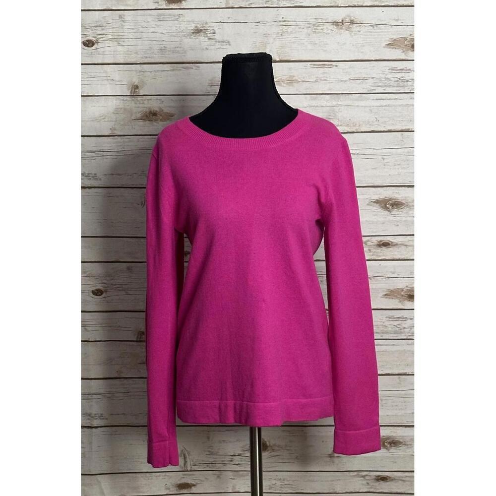 J.Crew Mercantile Teddie cotton/wool crew neck long sleeve sweater Size Small